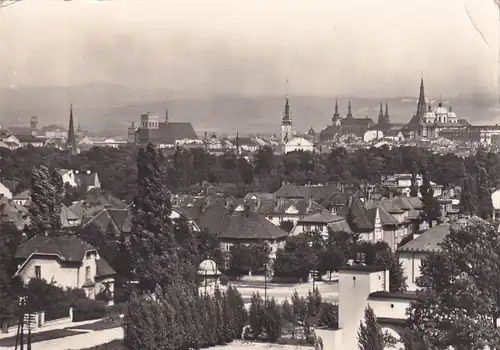 1603 - Tschechoslowakei - Czechoslovakia , Olomouc , Olmütz , Panorama - gelaufen 1963