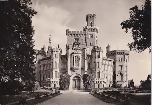 1608 - Tschechoslowakei - Czechoslovakia , Hluboka nad Vltavou zamek , Schloß , Burg - gelaufen 1963