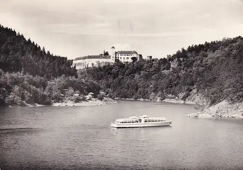 1610 - Tschechoslowakei - Czechoslovakia , Vranovska Prehrada , Talsperre Frain - gelaufen 1963