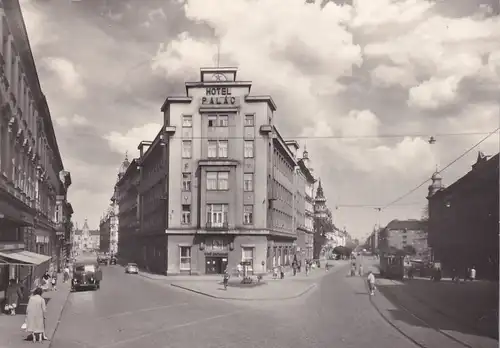 1616 - Tschechoslowakei - Czechoslovakia , Olomouc , Olmütz , Hotel Palac - gelaufen 1964