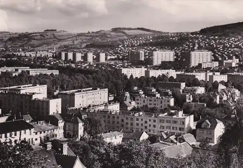 1623 - Tschechoslowakei - Czechoslovakia , Gottwaldov , vychodni cast mesta Sidliste na Janustici - gelaufen 1963