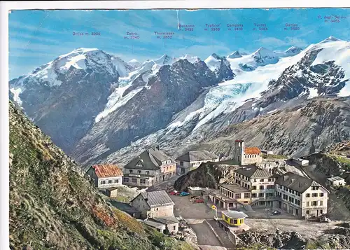 1654 - Italien - Passo Dello Stelvio , Stilfserjoch - gelaufen 1963