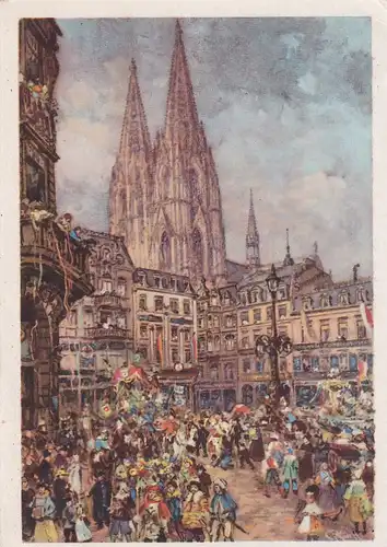 1673 - Deutschland - Köln , Ne schöne Groß vum Kölsche Fastelovend , Kölner Karneval - gelaufen 1939