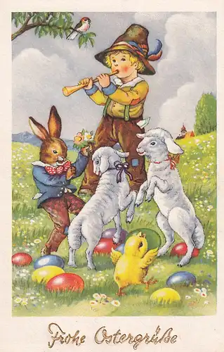1730 - Motiv - Frohe Ostern - nicht gelaufen