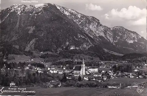 1751 - Österreich - Salzburg , Grossgmain , Großgmain , Kneipp Kurort , Untersberg - nicht gelaufen