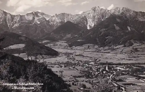 1761 - Österreich - Steiermark , Admont mit Schloß Röthelstein u. Hallermauern - nicht gelaufen 1963