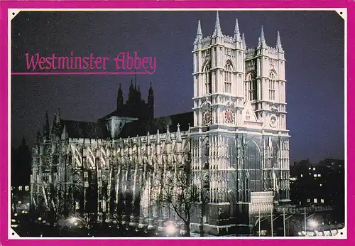 1786 - Großbritanien - Great Britain , London , Westminster Abbey - gelaufen 1993