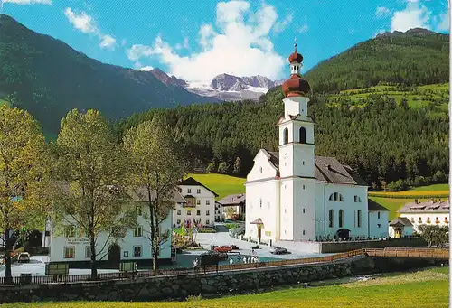 1796 - Italien - Südtirol , S. Giovanni , Valle Aurina , St. Johann , Ahrntal , San , Sankt , Kirche - gelaufen