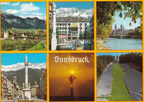 1825 - Österreich - Tirol , Innsbruck , Mehrbildkarte - nicht gelaufen