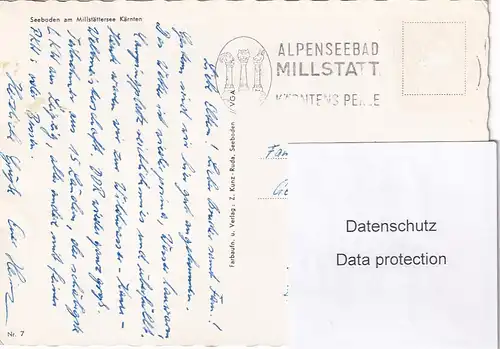 1826 - Österreich - Kärnten , Seeboden am Millstättersee - gelaufen