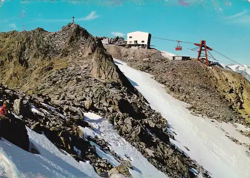 1827 - Österreich - Tirol , Sölden , Ötztaler Gletscherbahn - gelaufen 1969