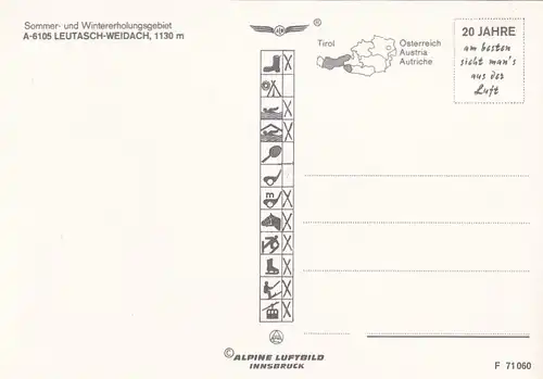 1830 - Österreich - Tirol , Leutasch Weidach , hohe Munde , Rauthhütte , Mundelift , Panorama - nicht gelaufen