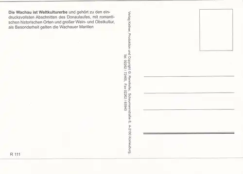 1834 - Österreich - Niederösterreich , Wachau , Mehrbildkarte - nicht gelaufen