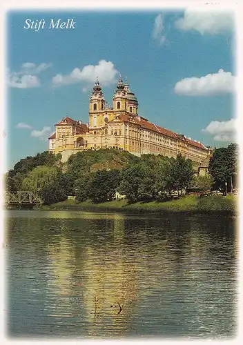 1835 - Österreich - Niederösterreich , Melk an der Donau , Stift Melk , Benediktiner - nicht gelaufen