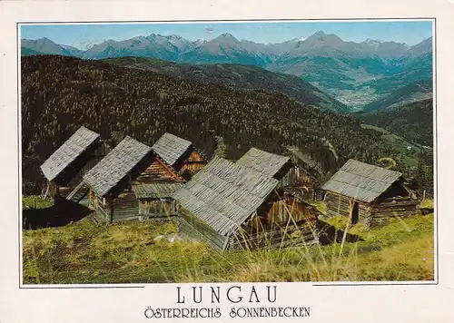 1867 - Österreich - Salzburg , Lungau , Österreichs Sonnenbecken - gelaufen 1993