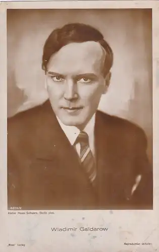 1870 -  - Schauspieler Wladimir Gaidarow - nicht gelaufen