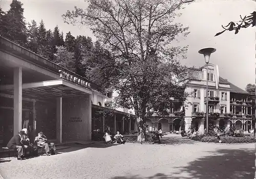 1875 - Österreich - Kärnten , Warmbad Villach , Thermal Hallenbad und Kurhaus - gelaufen 1961