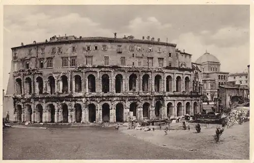 1885 - Italien - Rom , Roma , Teatro Marcello - gelaufen 1933