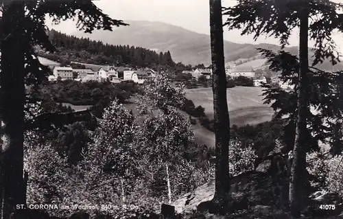 1897 - Österreich - Niederösterreich , St. Corona am Wechsel , Panorama - gelaufen 1963