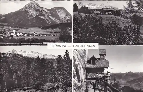 1898 - Österreich - Steiermark , Gröbming , Stoderzinken , Mehrbildkarte - gelaufen 1966