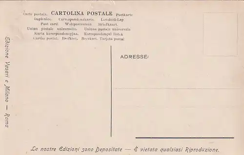 1899 - Italien - Rom , Roma , Colosseo - nicht gelaufen