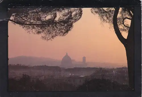 1921 - Italien - Firenze , Panorama - gelaufen 1989