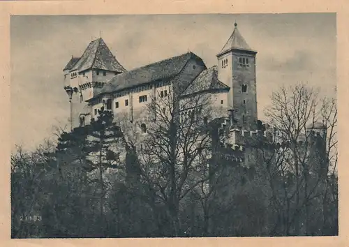 1931 - Österreich - Niederösterreich , Burg Lichtenstein bei Mödling -  1946
