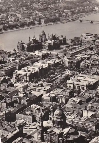 1953 - Ungarn - Hungary , Budapest , Latkep , Ansicht , View  - gelaufen 1969