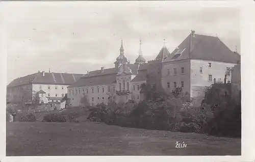 1956 - Tschechoslowakei - Czechoslovakia , Czech , Tschechien , Zeliv , Kloster der Prämonstratenser - gelaufen 1939