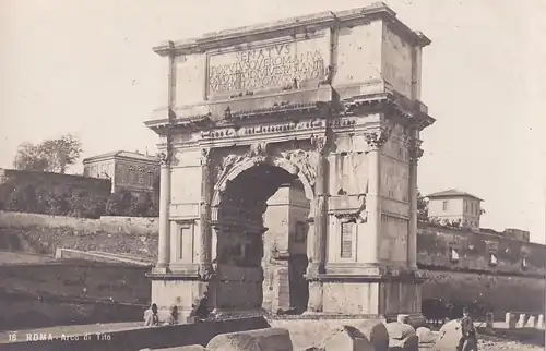 1962 - Italien - Rom , Roma , Arco di Tito - nicht gelaufen