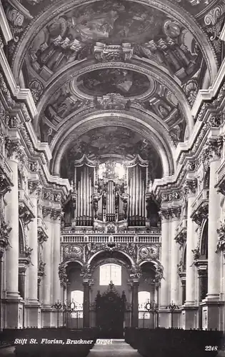 1979 - Österreich - Oberösterreich , Stift Sankt St. Florian , Bruckner Orgel , Kloster der Augustiner Chorherren - gelaufen 1967