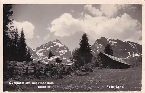 1982 - Österreich - Steiermark , Gumpental Alm mit Höchstein - gelaufen