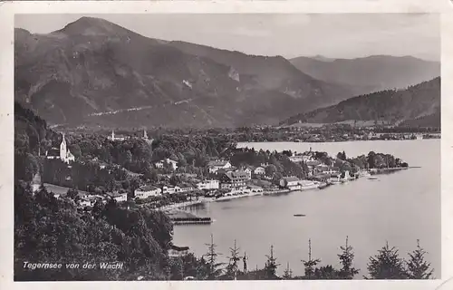 1983 - Deutschland - Bayern , Tegernsee von der Wacht - gelaufen 1939