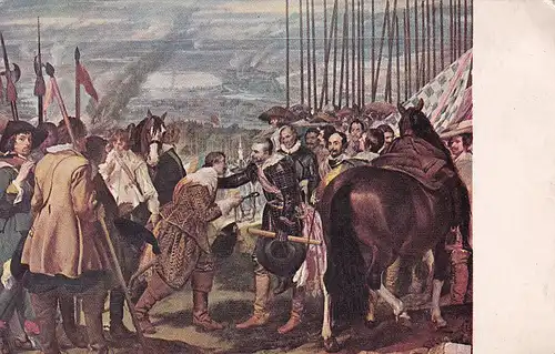 1984 - Spanien - Museo del Prado , La Rendicion de Breda - nicht gelaufen