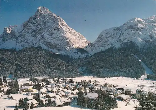 2024 - Italien - Südtirol , Sappada , Dolomiti , Panorama , Winter - gelaufen