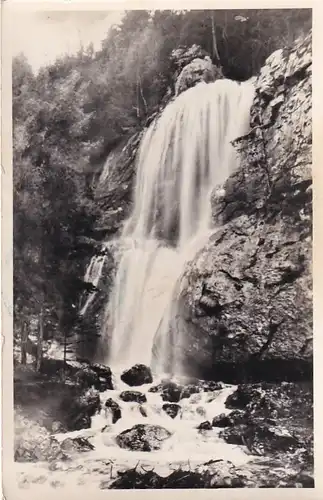 2088 - Österreich - Niederösterreich , Puchberg am Schneeberg , Sebastian Wasserfall - nicht gelaufen 1961