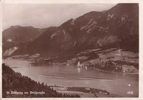 2134 - Österreich - Oberösterreich , St. Wolfgang am Wolfgangsee - gelaufen