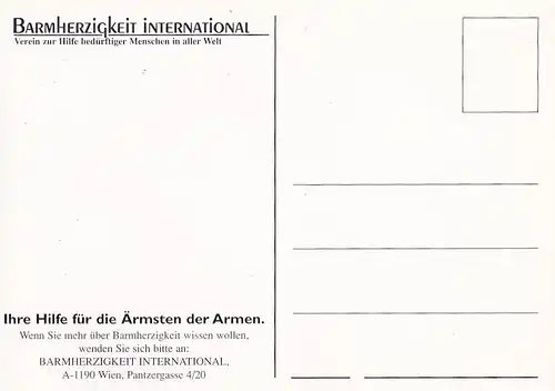 2151 - Österreich - Barmherzigkeit International , Verein zur Hilfe bedürftiger Menschen - nicht gelaufen