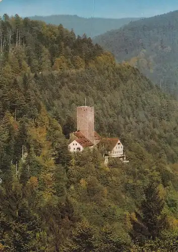 2164 - Deutschland - Bad Liebenzell im Schwarzwald , Burg Liebenzell - gelaufen 1993