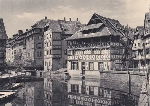 2191 - Frankreich - Strasburg , Strasbourg , das Pflanzbad - nicht gelaufen