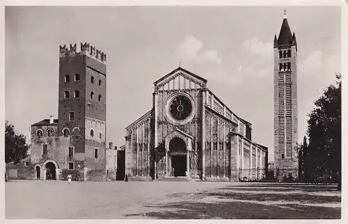 2213 - Italien - Verona , Basilica di S. Zeno Maggiore  - nicht gelaufen