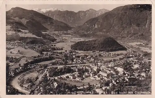 2216 - Österreich - Oberösterreich , Bad Ischl mit Dachstein - gelaufen 1956