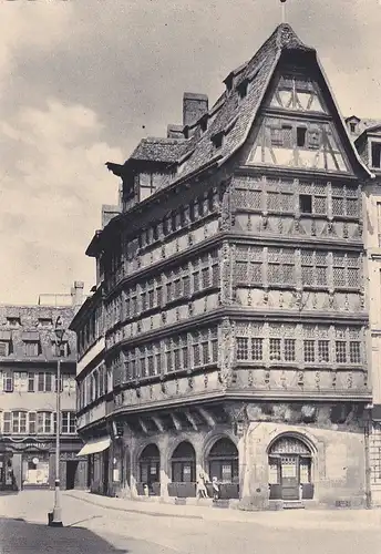 2226 - Frankreich - Strasburg , Strasbourg , Das Haus Kammerzell  - nicht gelaufen