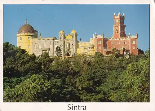 2235 - Portugal - Sintra , Palacio Nacional da Pena - gelaufen