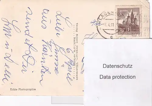 2241 - Österreich - Kärnten , Am Klopeinersee , Klopeiner See - gelaufen 1961