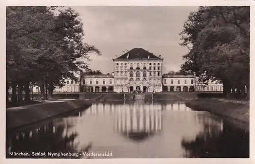 2260 - Deutschland - München , Schloß Nymphenburg , Vorderansicht - nicht gelaufen