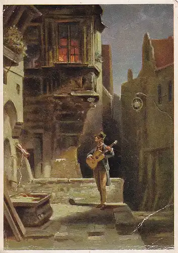 2273 - Deutschland - Karl Spitzweg , Ständchen - nicht gelaufen