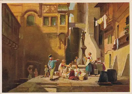 2274 - Deutschland - Karl Spitzweg , die hohe Obrigkeit - nicht gelaufen