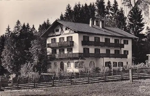 2313 - Österreich - Kufstein , Hotel Hechtsee - gelaufen 1958