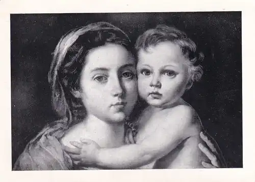 2317 -  - Murillo , Rosenkranzmadonna - nicht gelaufen